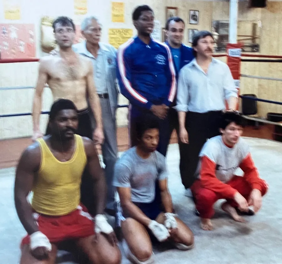Photo d'équipe lors du déplacement à Atlanta