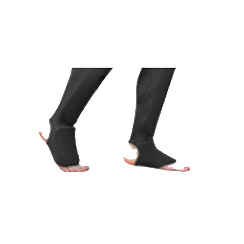 Protège-tibias et coup de pied