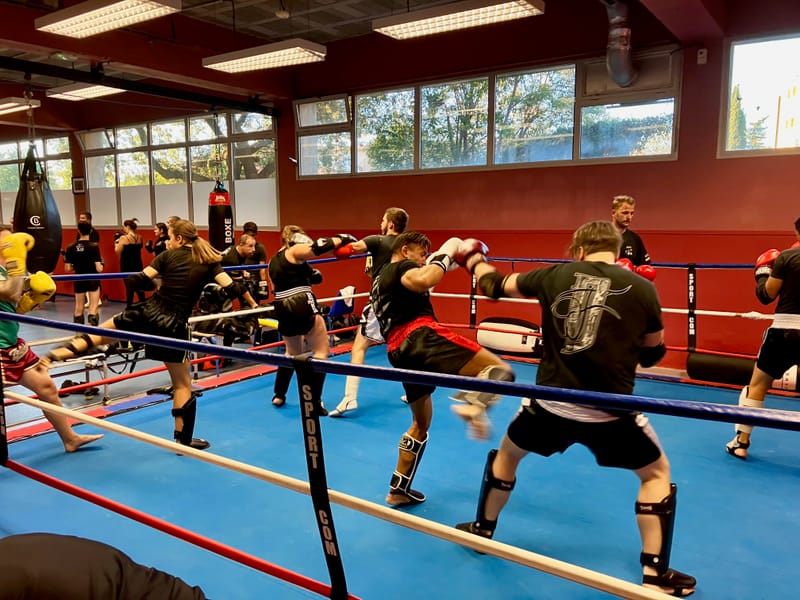 Entraînement au Licorne Boxing