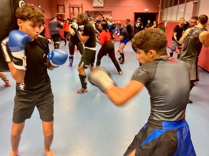 Cours de boxe au Licorne Boxing